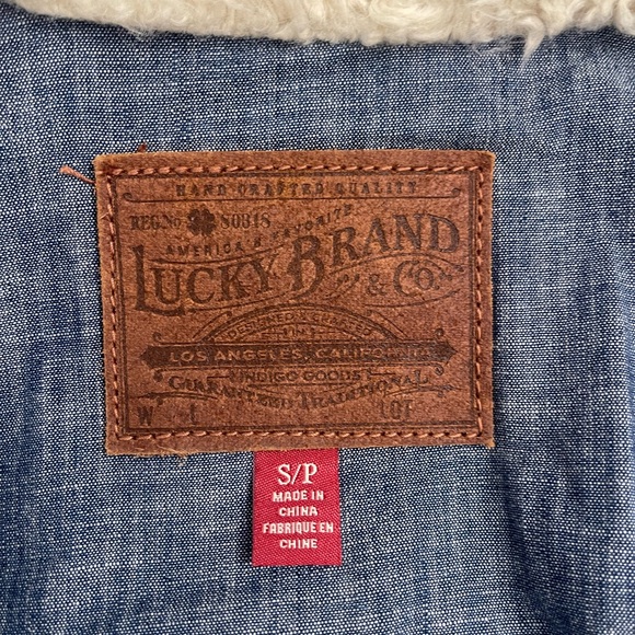 Lucky Brand Sherpa Trucker Jacket - Picture 5 of 6